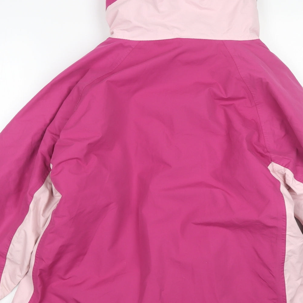 Tresspass Womens Pink   Rain Coat Coat Size 18