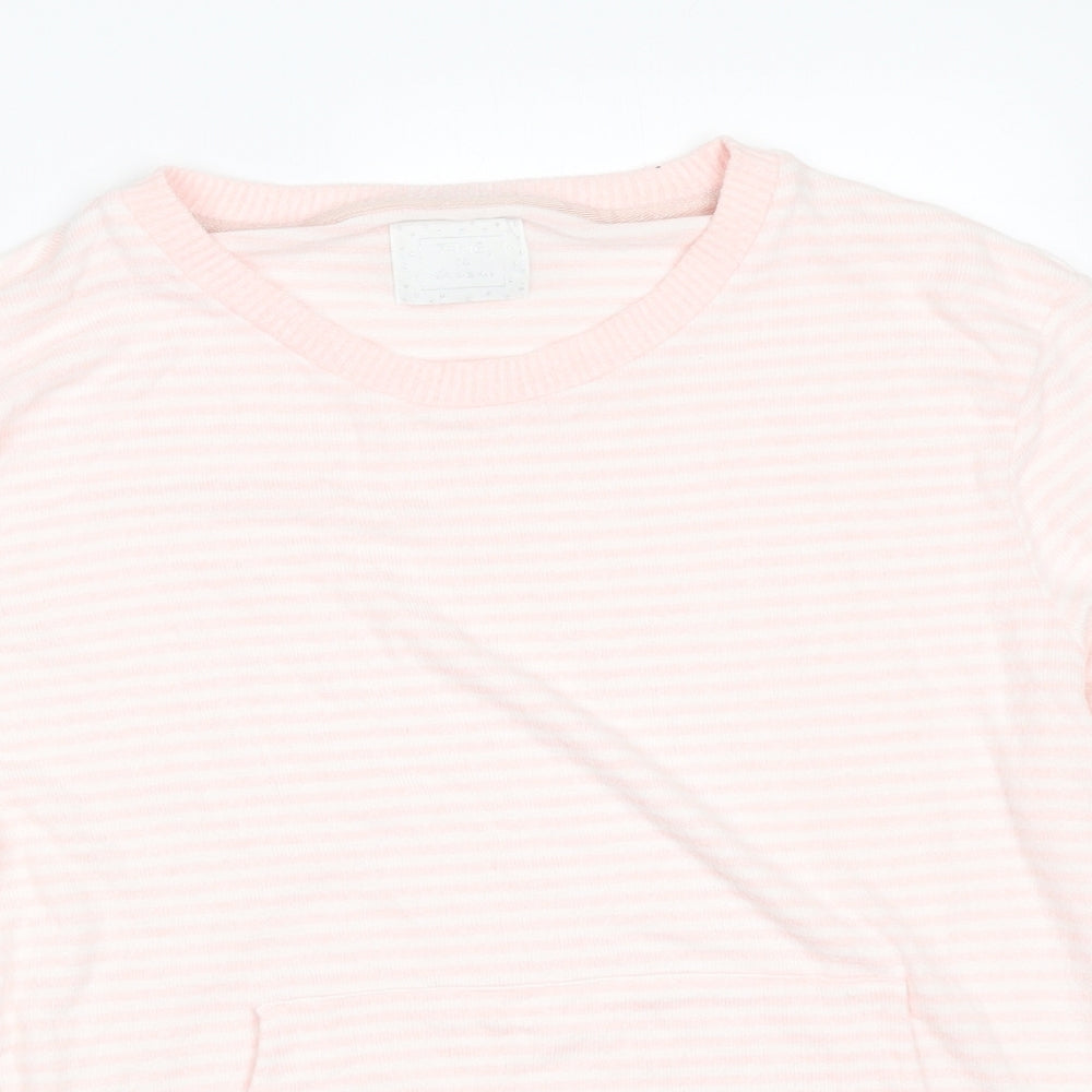 Matalan Womens Pink Striped  Top Pyjama Top Size 18