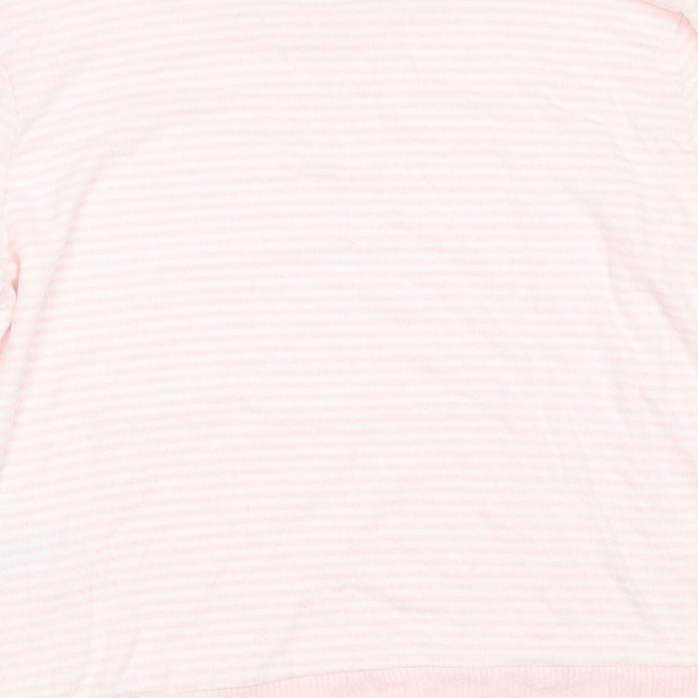 Matalan Womens Pink Striped  Top Pyjama Top Size 18