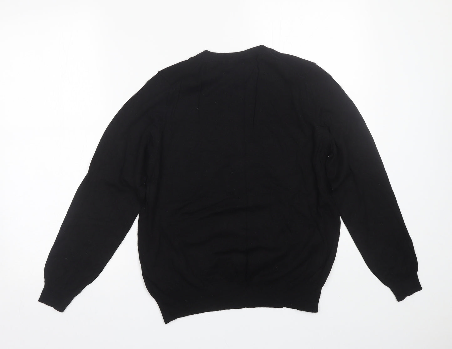 M&S Womens Black   Cardigan Jumper Size 16