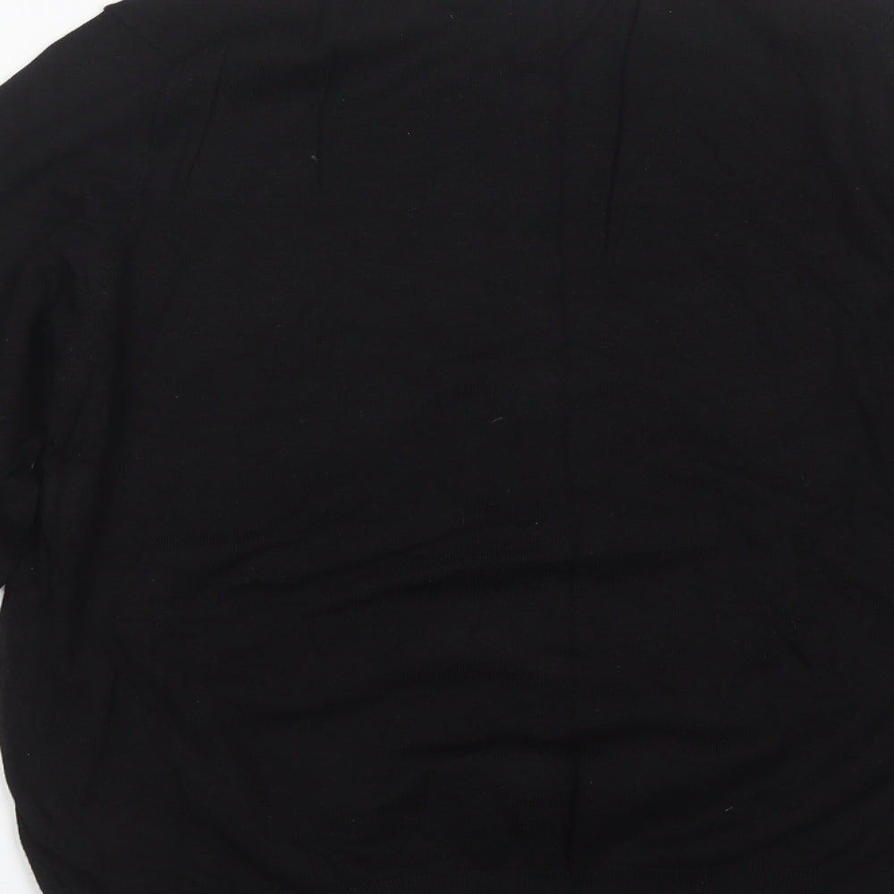 M&S Womens Black   Cardigan Jumper Size 16