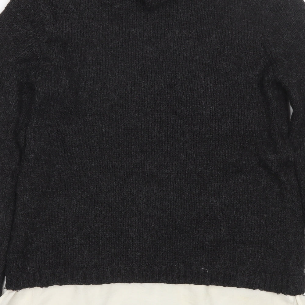 love knitwear Womens Black   Pullover Jumper Size S