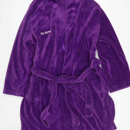Preworn Womens Purple   Cami Gown Size XL