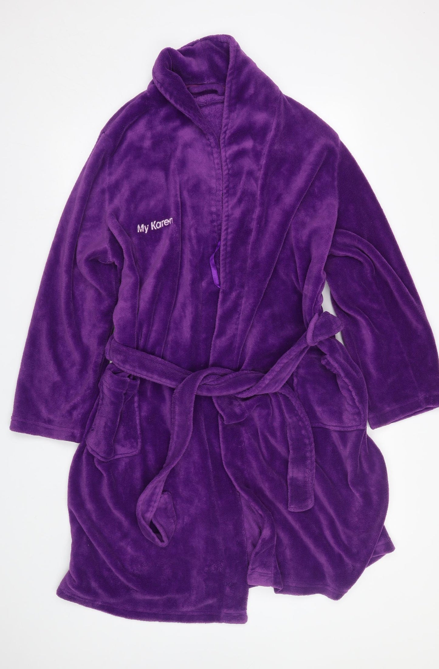 Preworn Womens Purple   Cami Gown Size XL