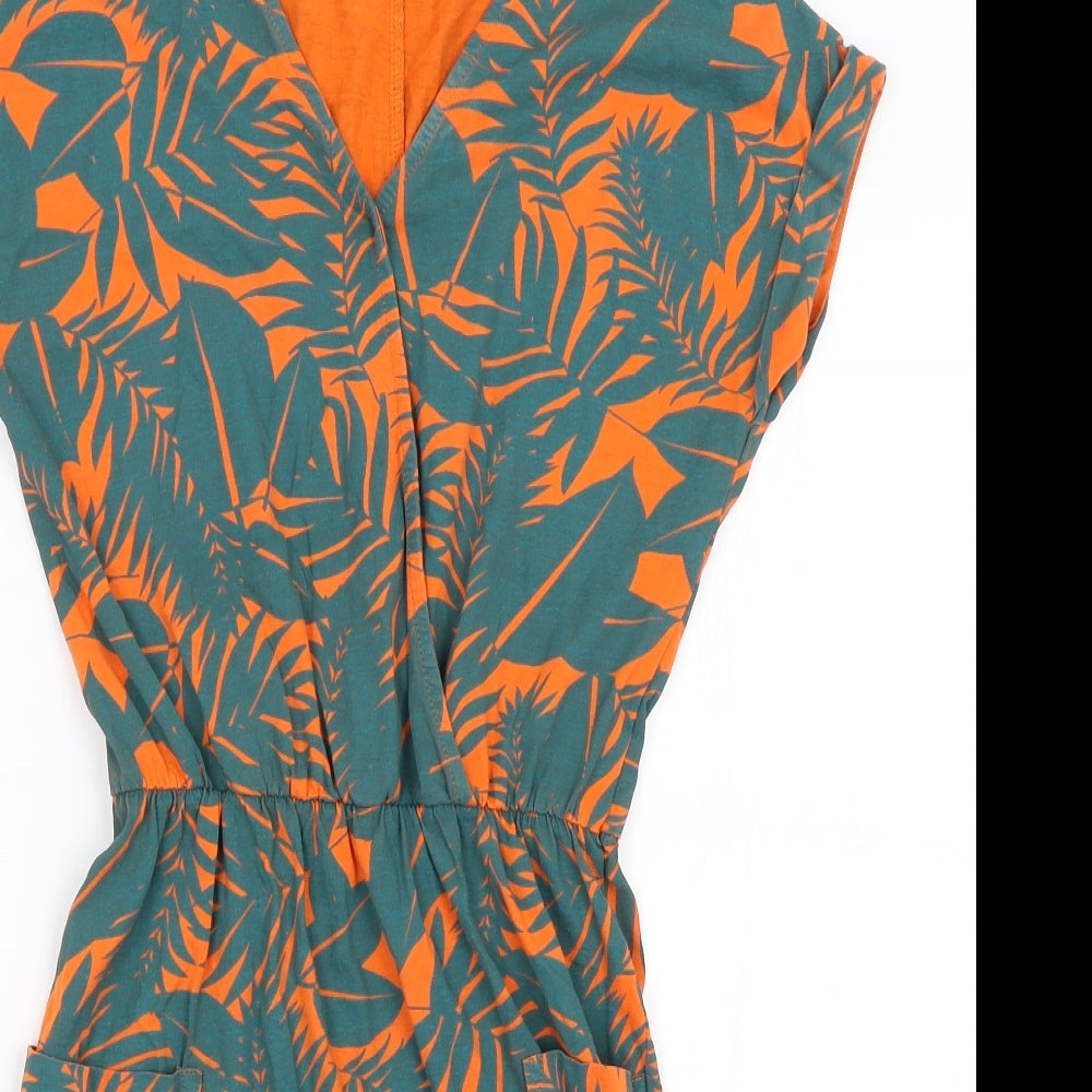 Avenue Womens Green Floral  Bodycon  Size 8