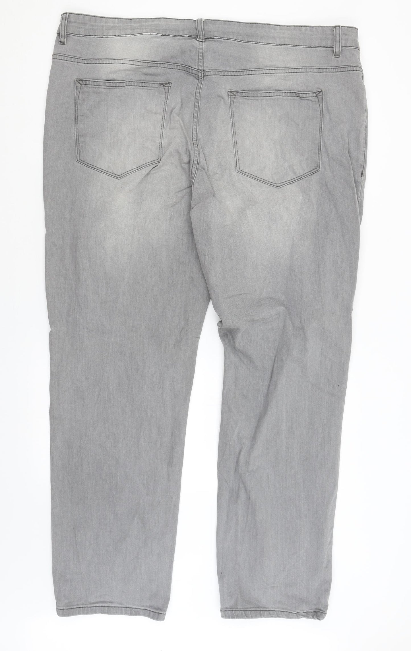George Mens Grey   Straight Jeans Size 42 in L31 in