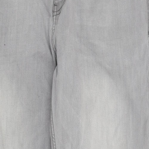 George Mens Grey   Straight Jeans Size 42 in L31 in