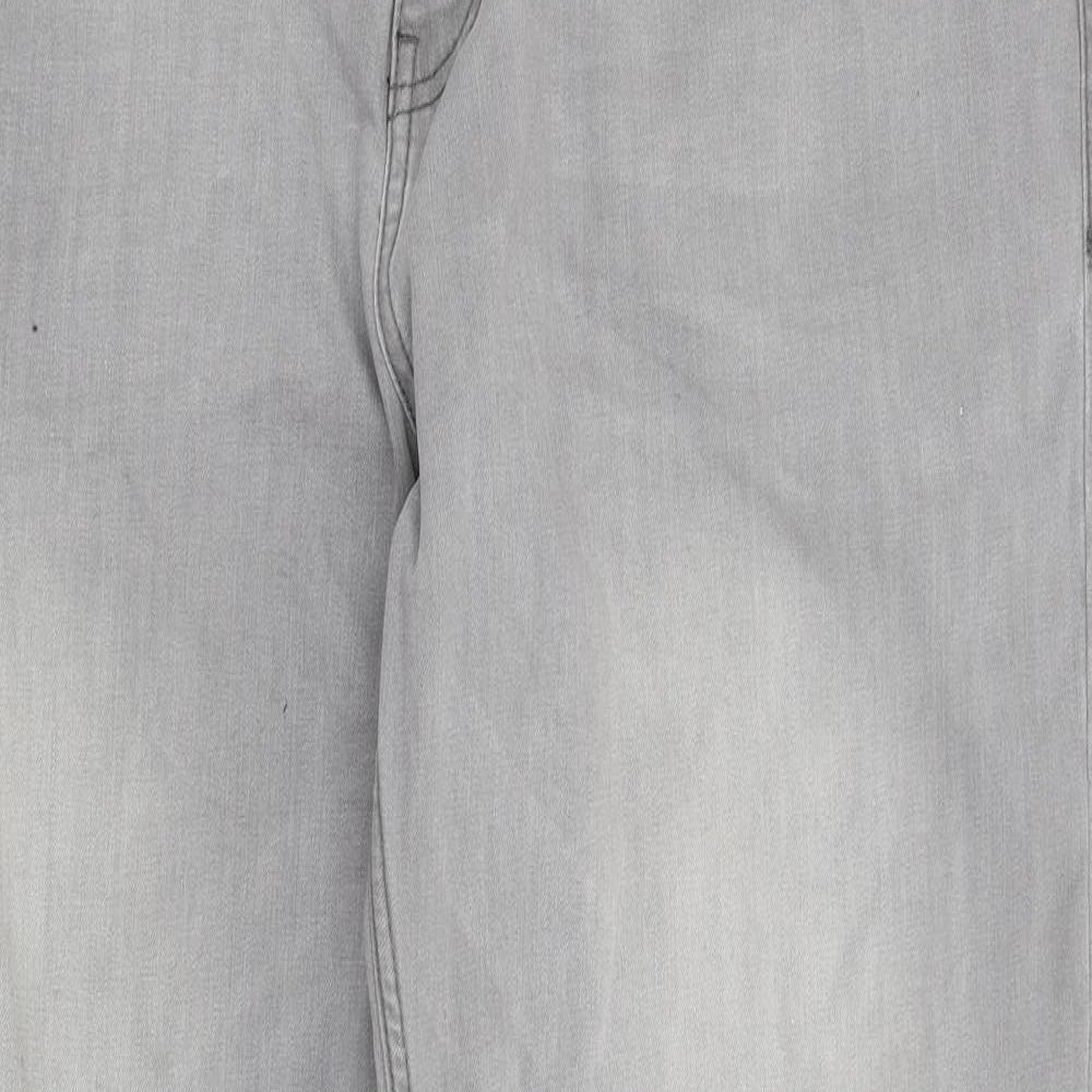 George Mens Grey   Straight Jeans Size 42 in L31 in