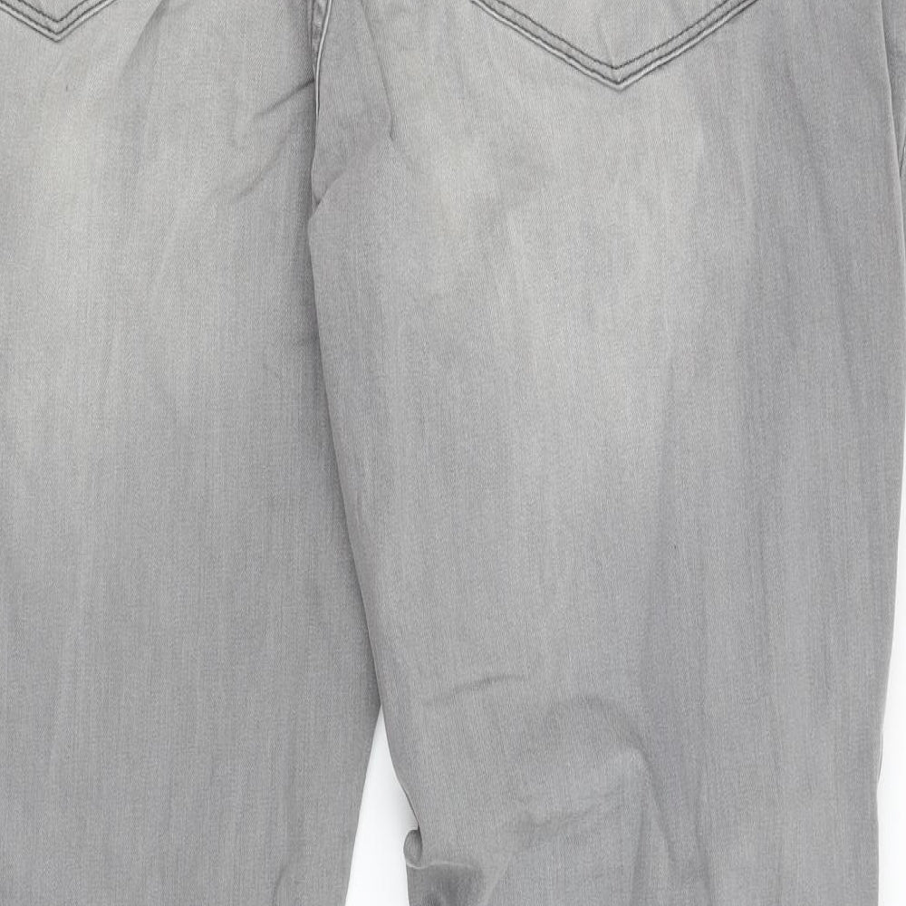 George Mens Grey   Straight Jeans Size 42 in L31 in