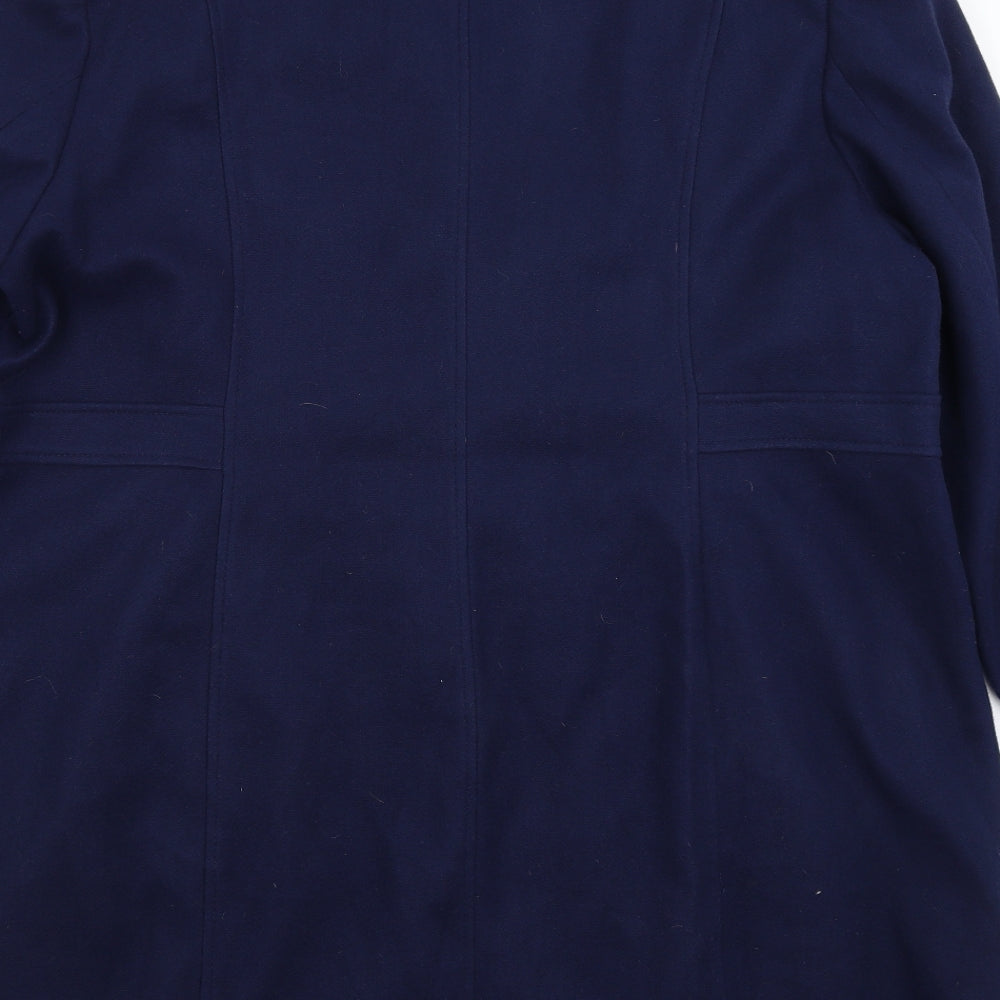 Love Coats Womens Blue   Pea Coat Coat Size 22