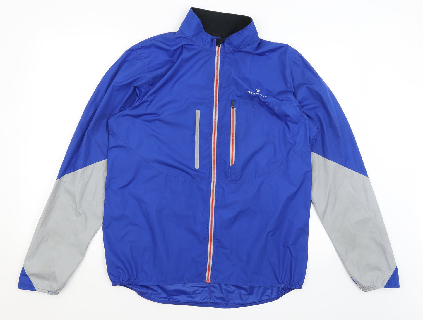Ronhill Mens Blue   Rain Coat Coat Size L