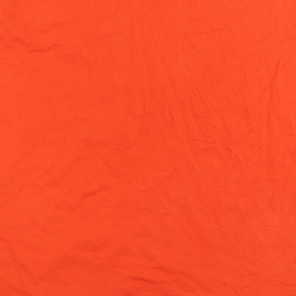 George Mens Orange    T-Shirt Size 4XL