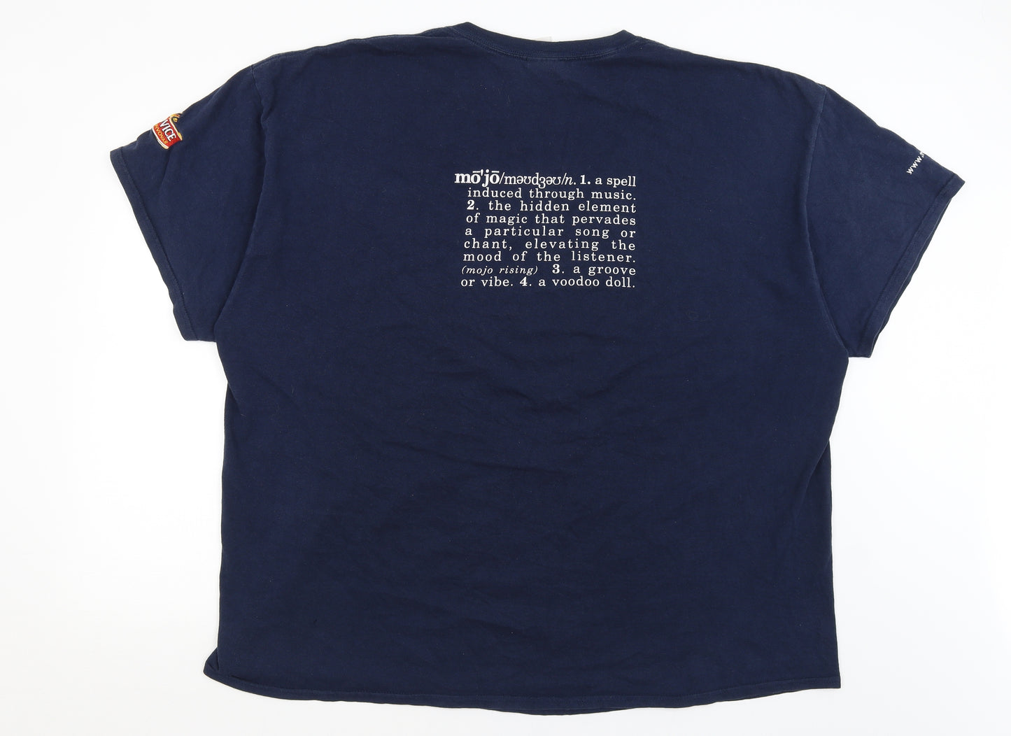 Gildan Mens Blue    T-Shirt Size 3XL  - Mojo Bar