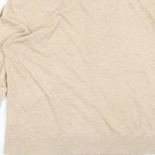 Pep & Co Womens Beige   Cardigan Jumper Size 16