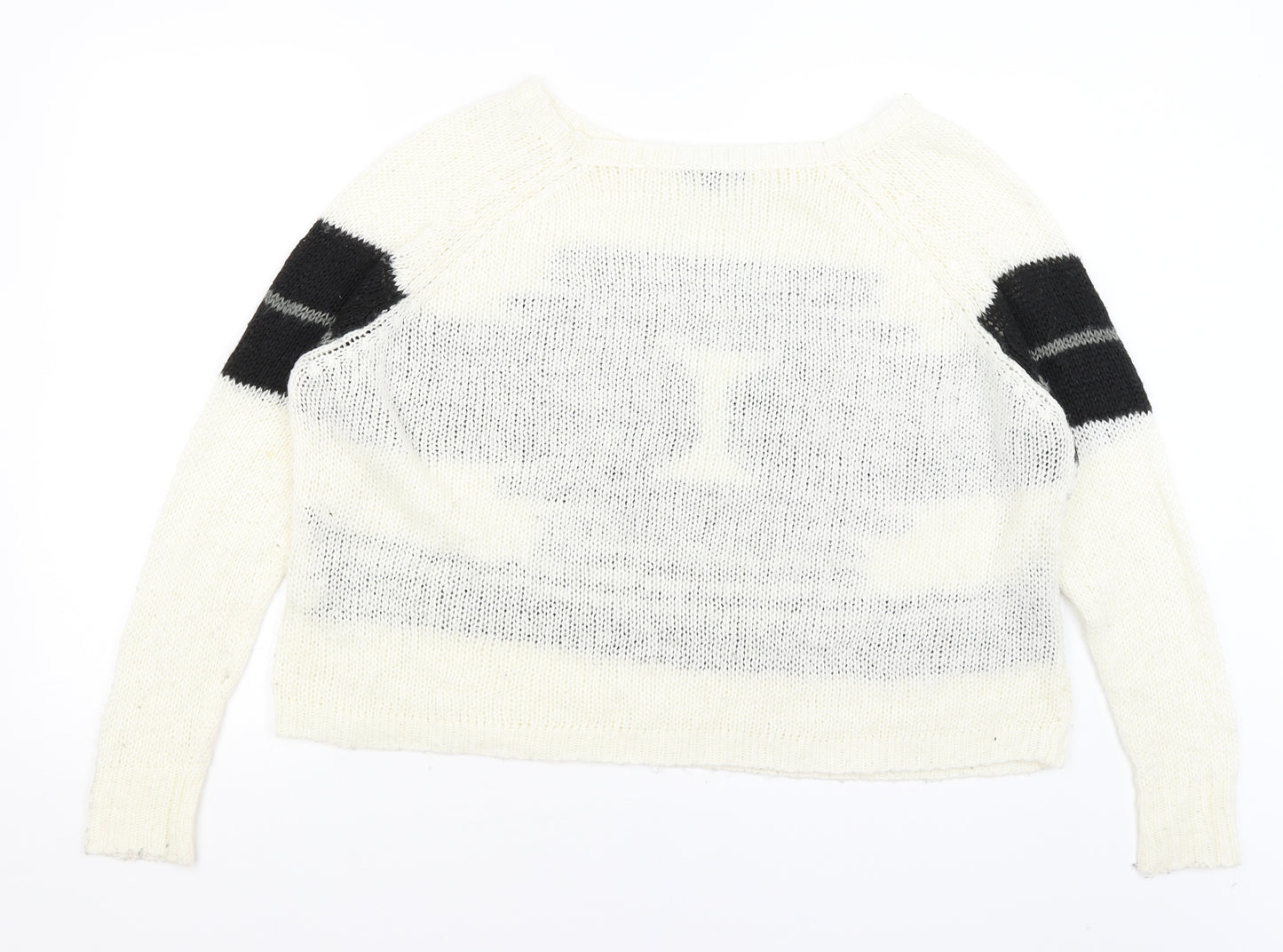 River Island Womens Ivory   Pullover Jumper Size 14