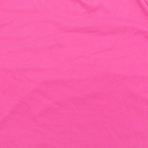 Emreco Womens Pink   Basic T-Shirt Size 16