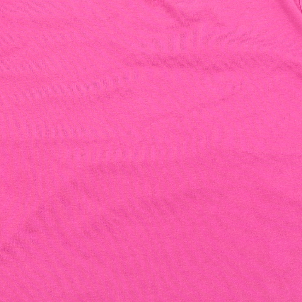 Emreco Womens Pink   Basic T-Shirt Size 16