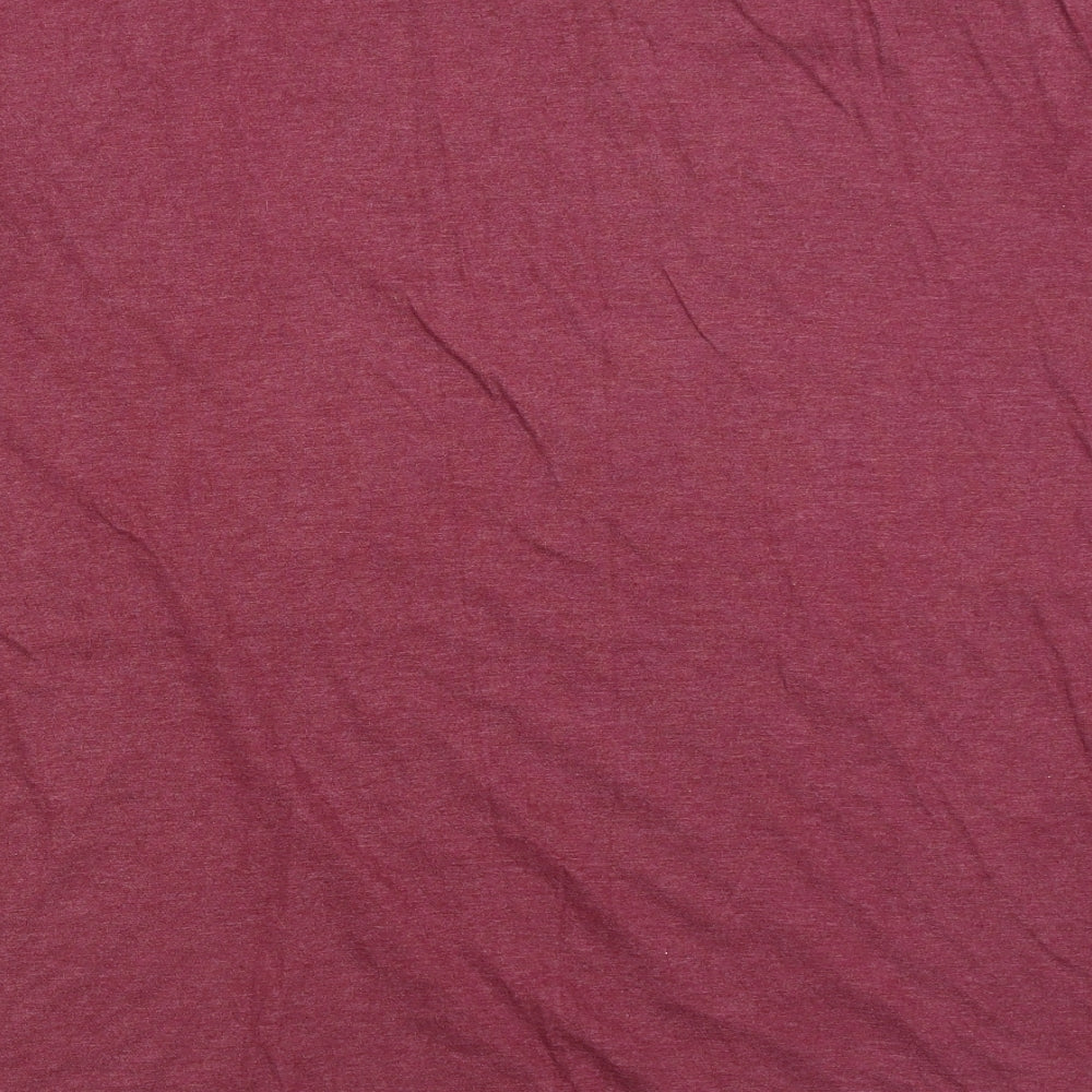 Cedar Wood State Mens Red    T-Shirt Size 2XL