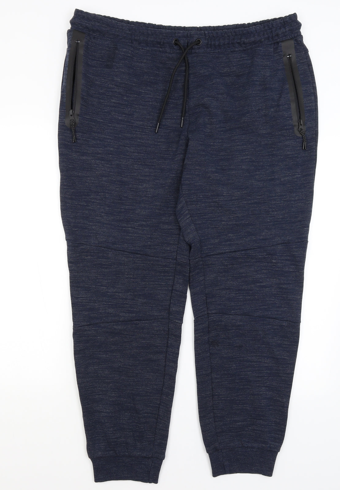 F&F Mens Blue   Jogger Trousers Size XL L28 in