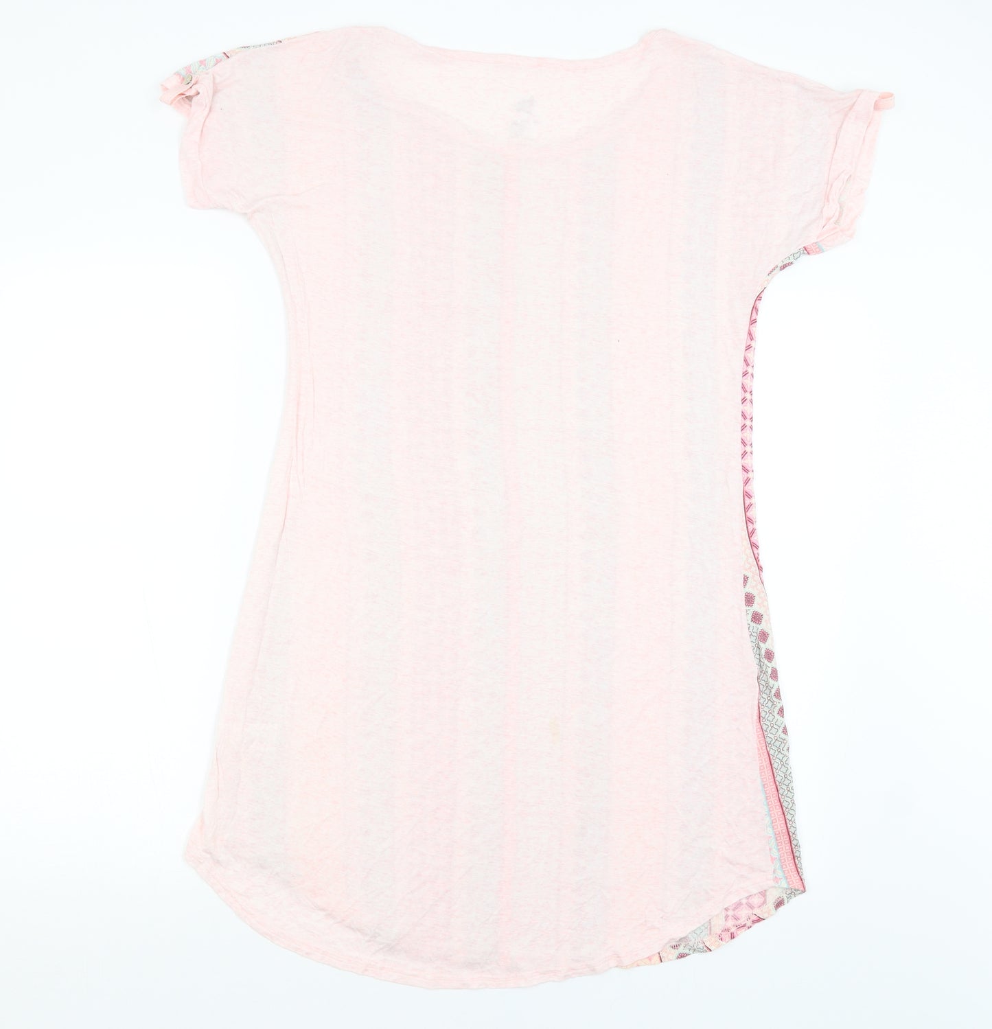 Love to Lounge Womens Pink Geometric  Top Nightshirt Size M