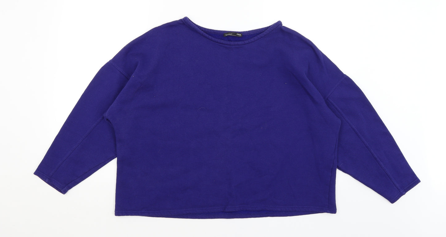 Zara Womens Pink   Pullover Jumper Size M