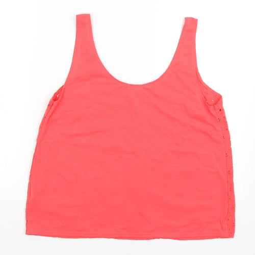 River Island Womens Red   Basic Tank Size 14