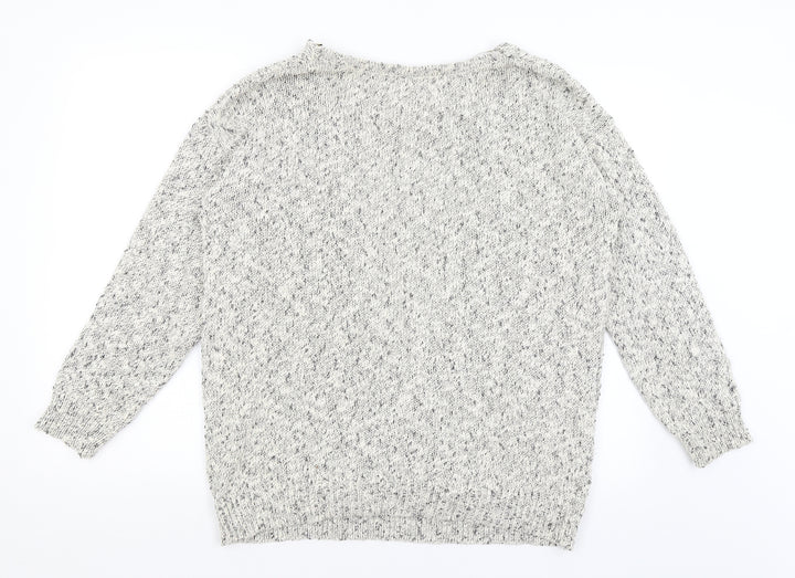 Miss Selfridge Womens Ivory   Pullover Jumper Size 16