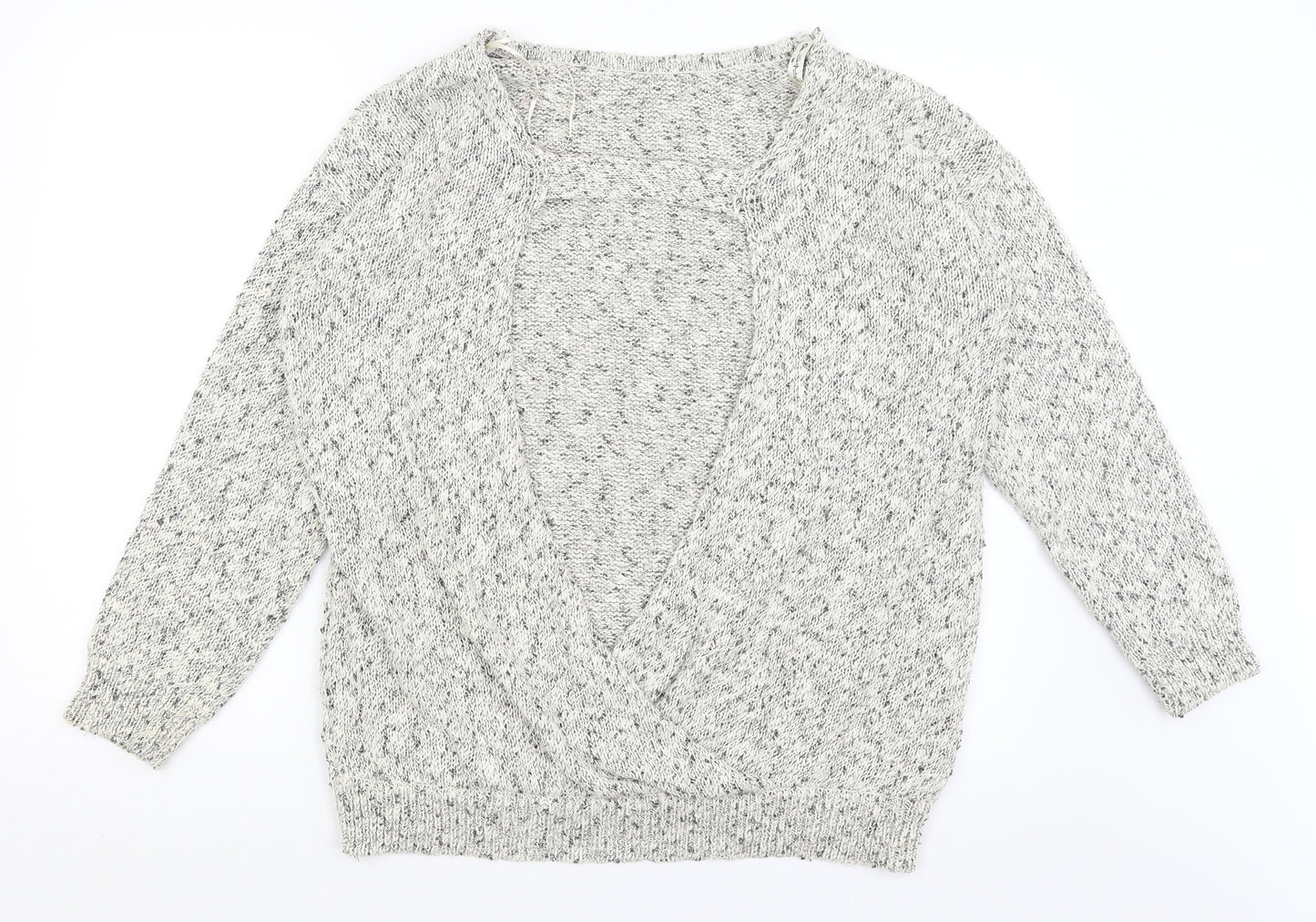 Miss Selfridge Womens Ivory   Pullover Jumper Size 16