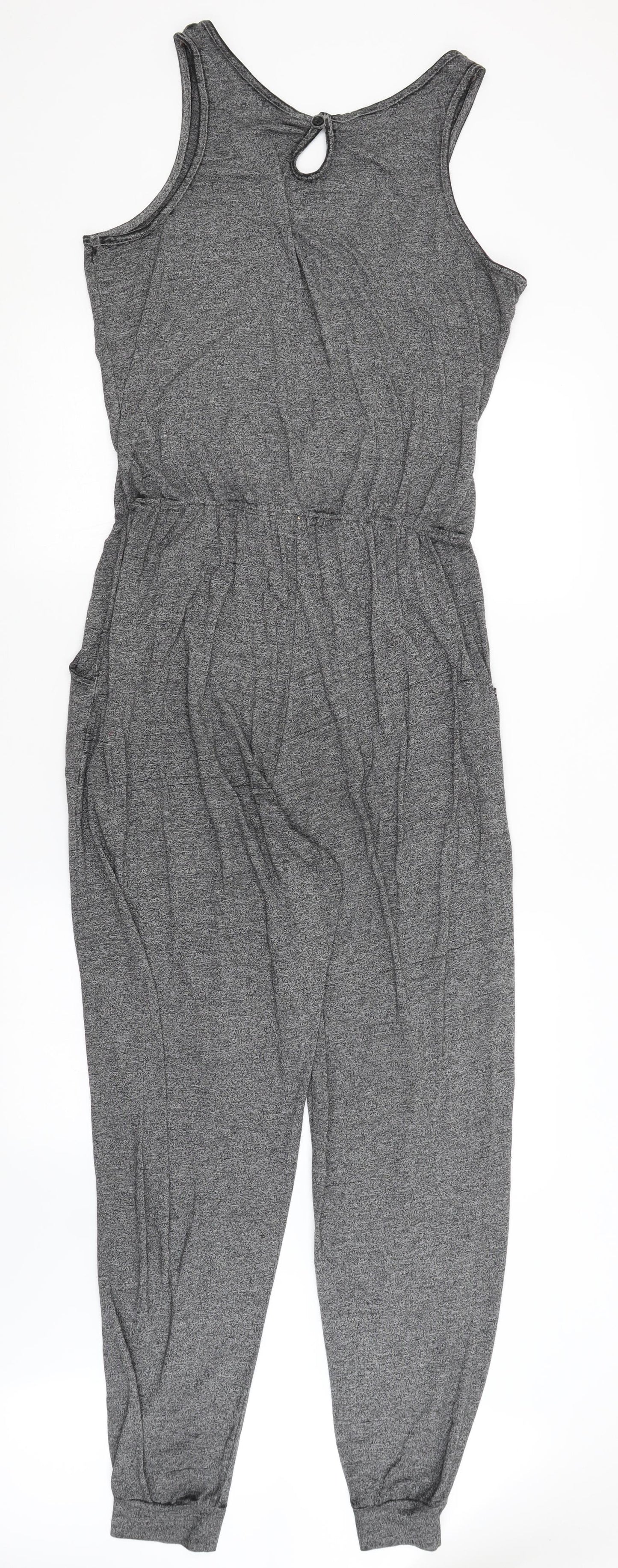 George Womens Grey   Catsuit One-Piece Size 12 L31 in