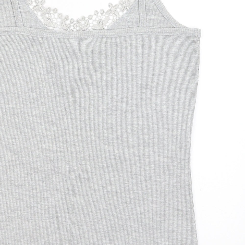 F&F Womens Grey   Camisole Tank Size 12
