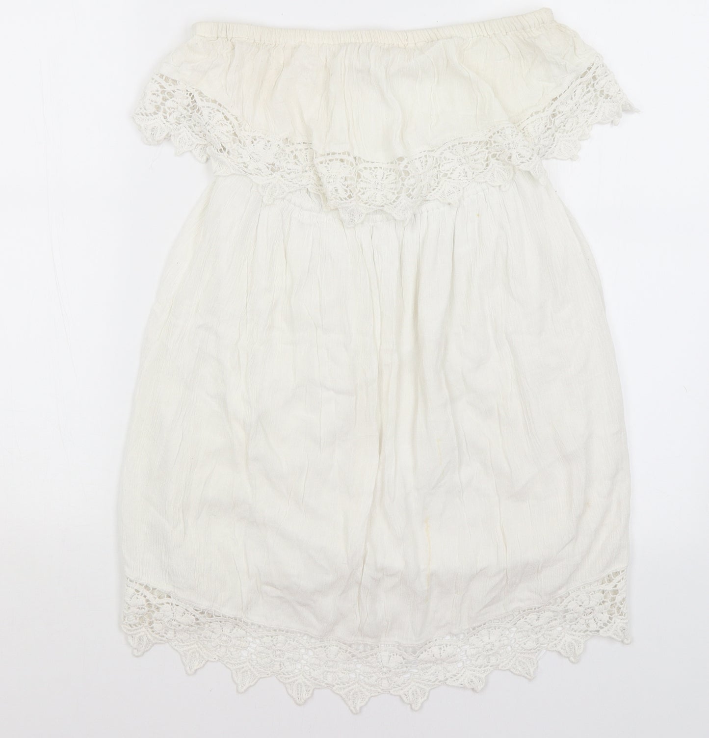 Select Womens White   Basic Blouse Size 10