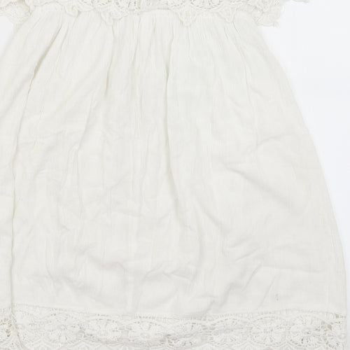 Select Womens White   Basic Blouse Size 10