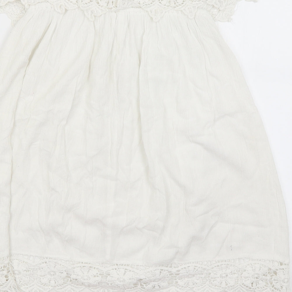 Select Womens White   Basic Blouse Size 10