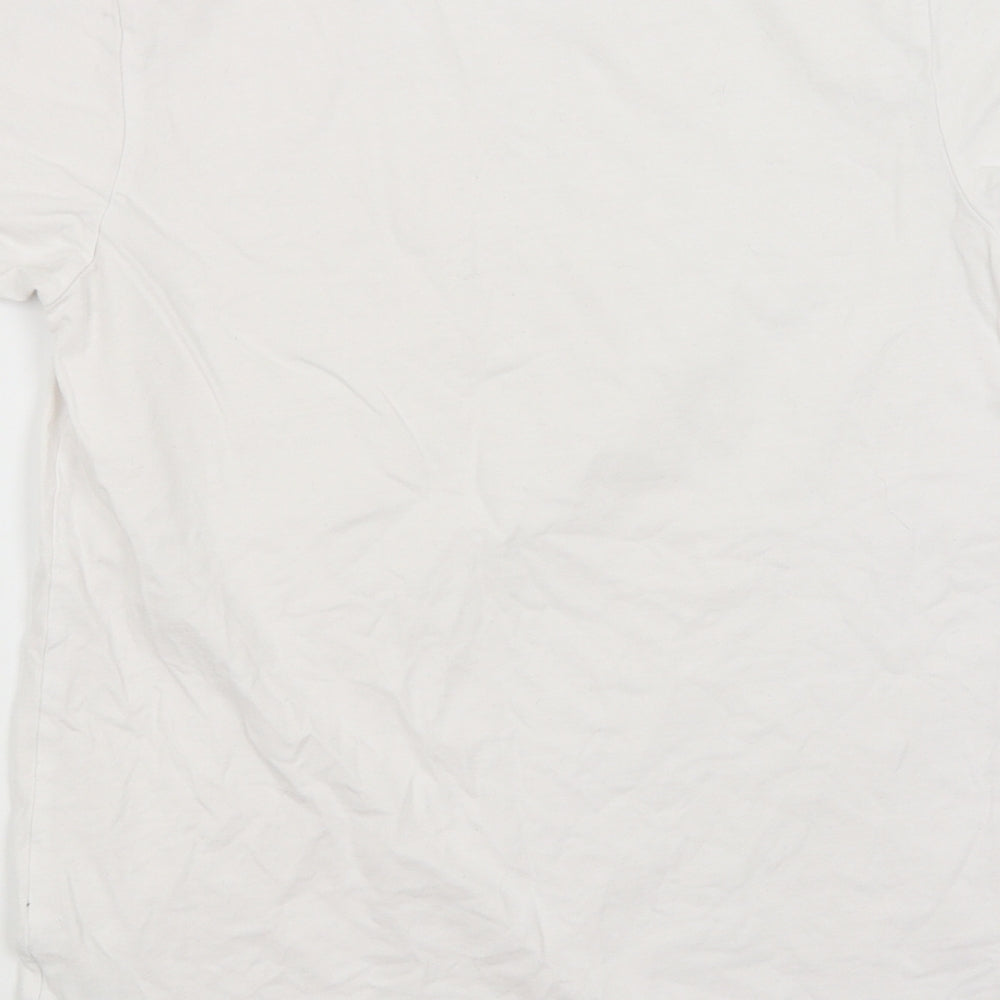 Primark Mens White    T-Shirt Size S