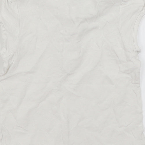Matalan Girls White   Basic Polo Size 5 Years