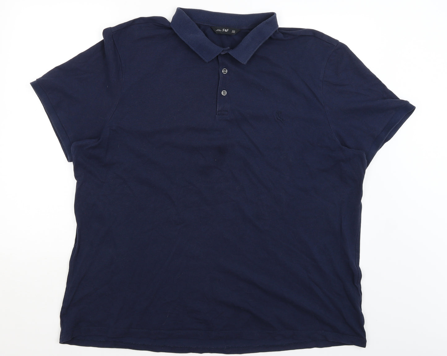 F&F Mens Blue    Polo Size 3XL