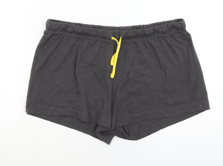 Peanuts Womens Grey Hot Pants Shorts Size 12
