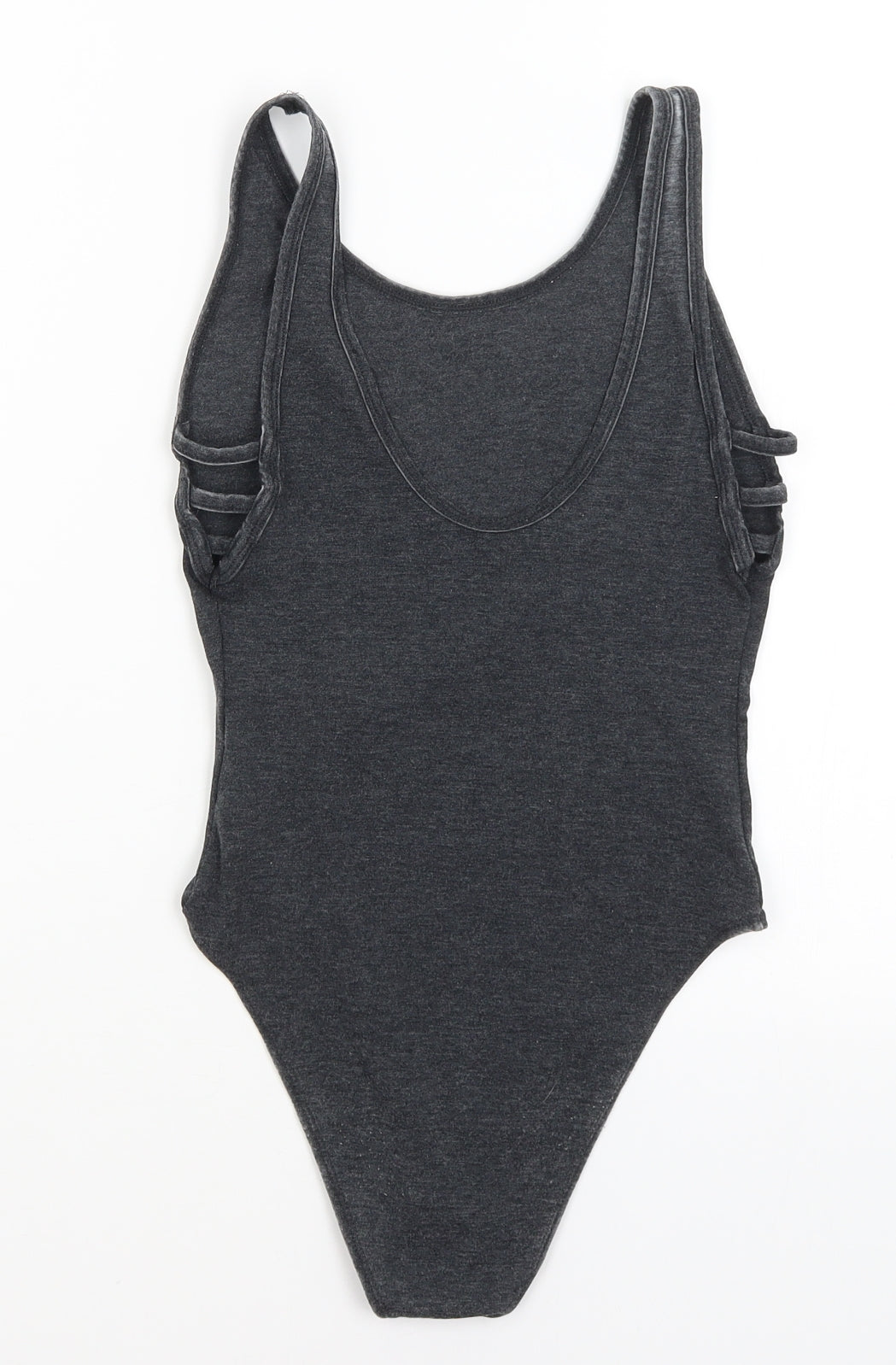 Topshop Womens Grey   Bodysuit One-Piece Size 6