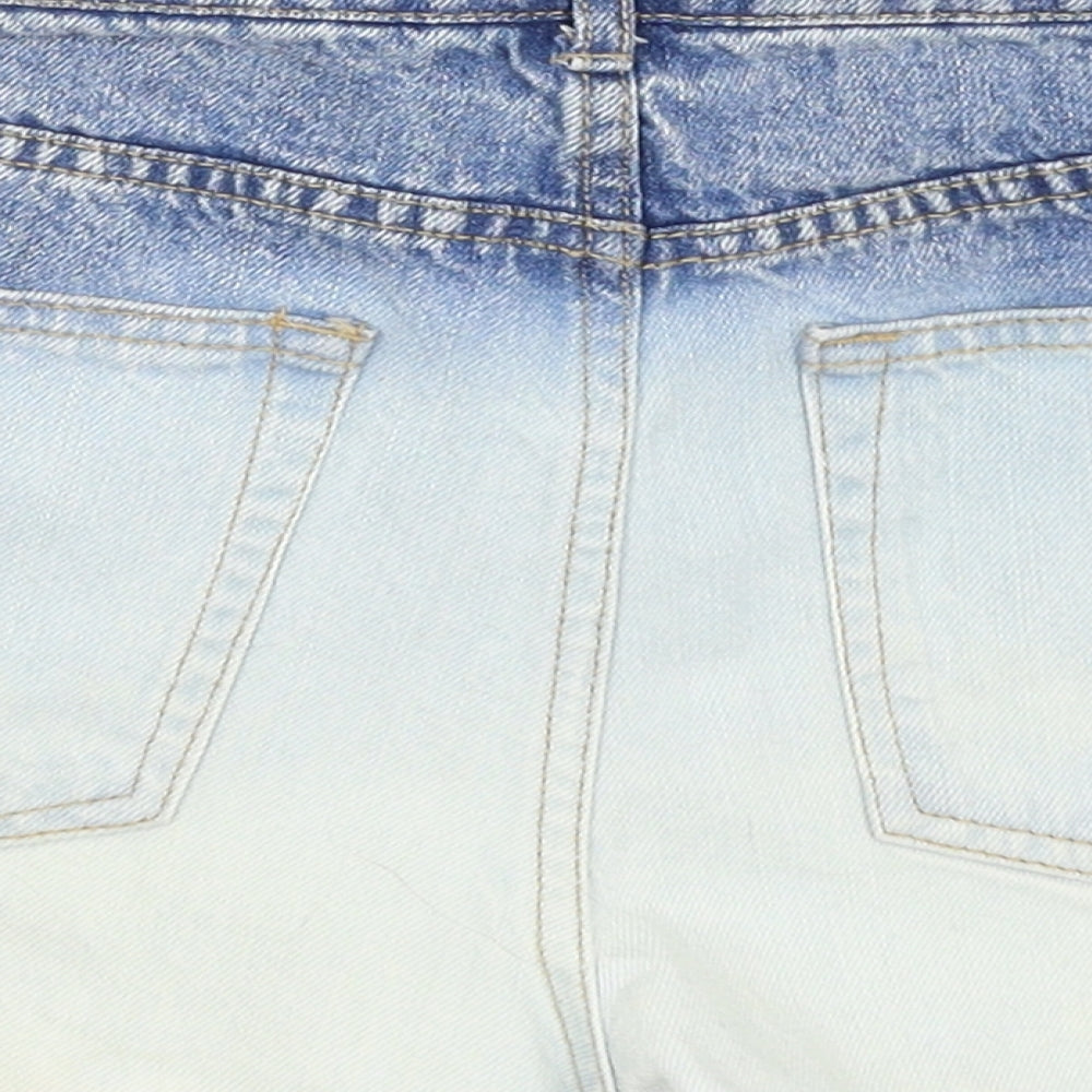 Missguided Womens Blue   Hot Pants Shorts Size 10