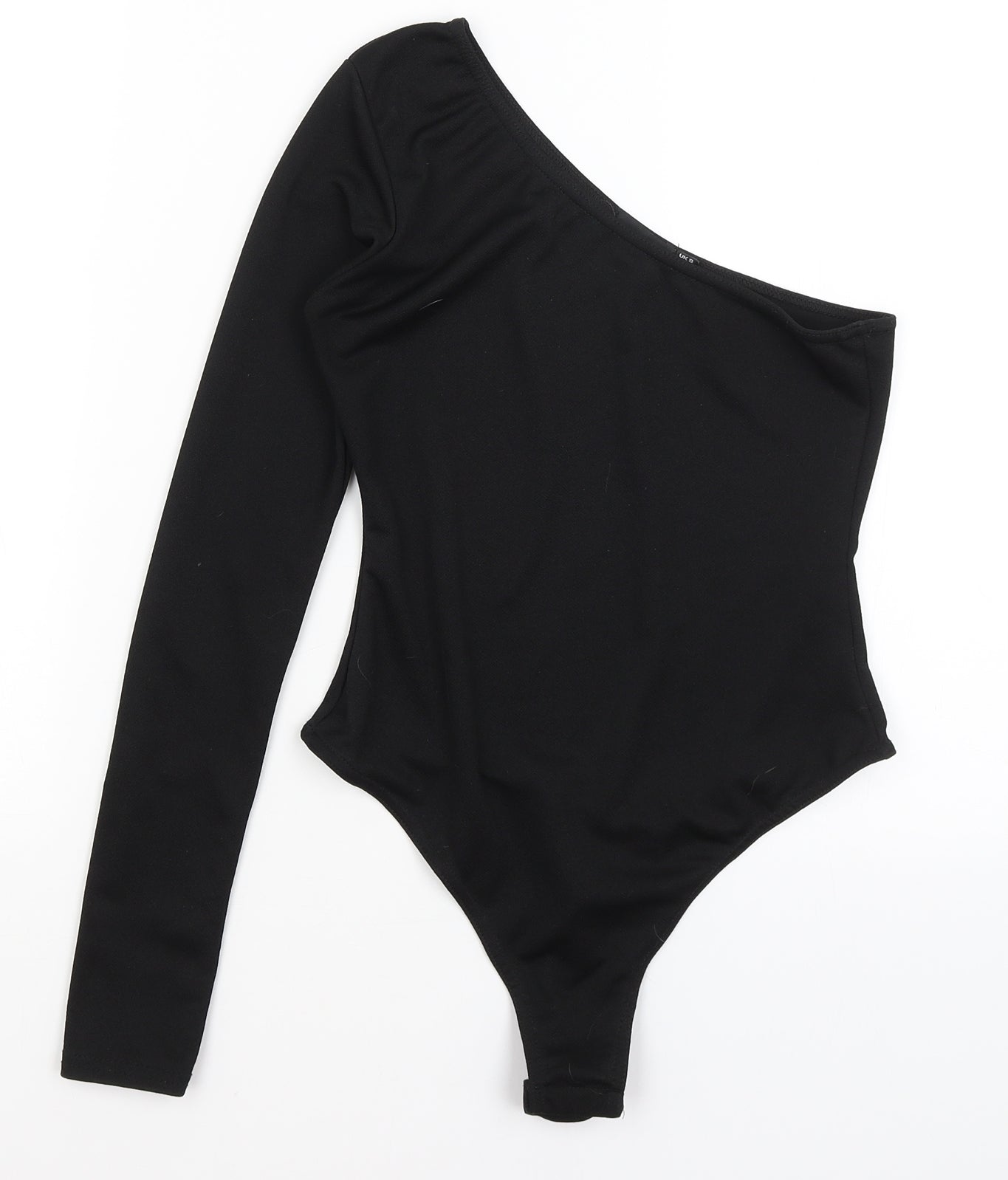 Pretty Little Thing Womens Black   Bodysuit One-Piece Size 8