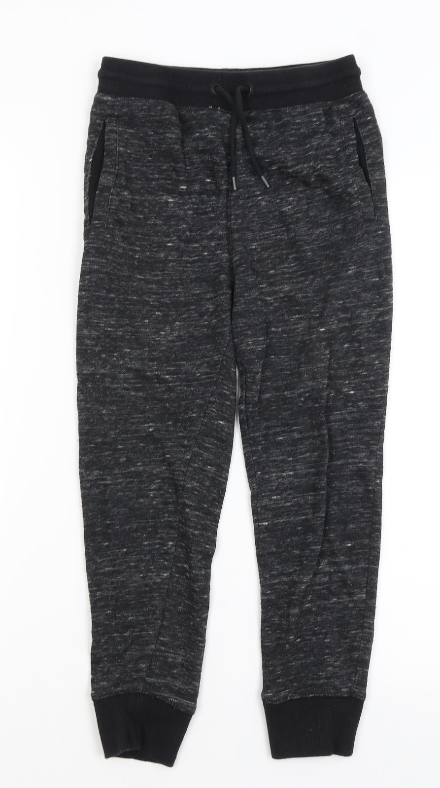 H&M Boys Black   Jogger Trousers Size 10-11 Years