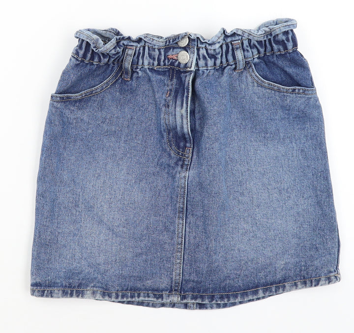 Candy Couture Girls Blue   A-Line Skirt Size 12 Years