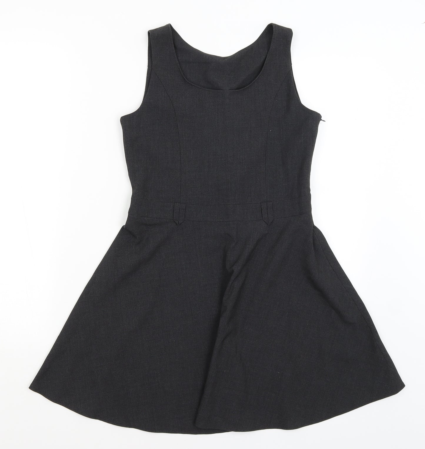 F&F Girls Grey   Fit & Flare  Size 10-11 Years