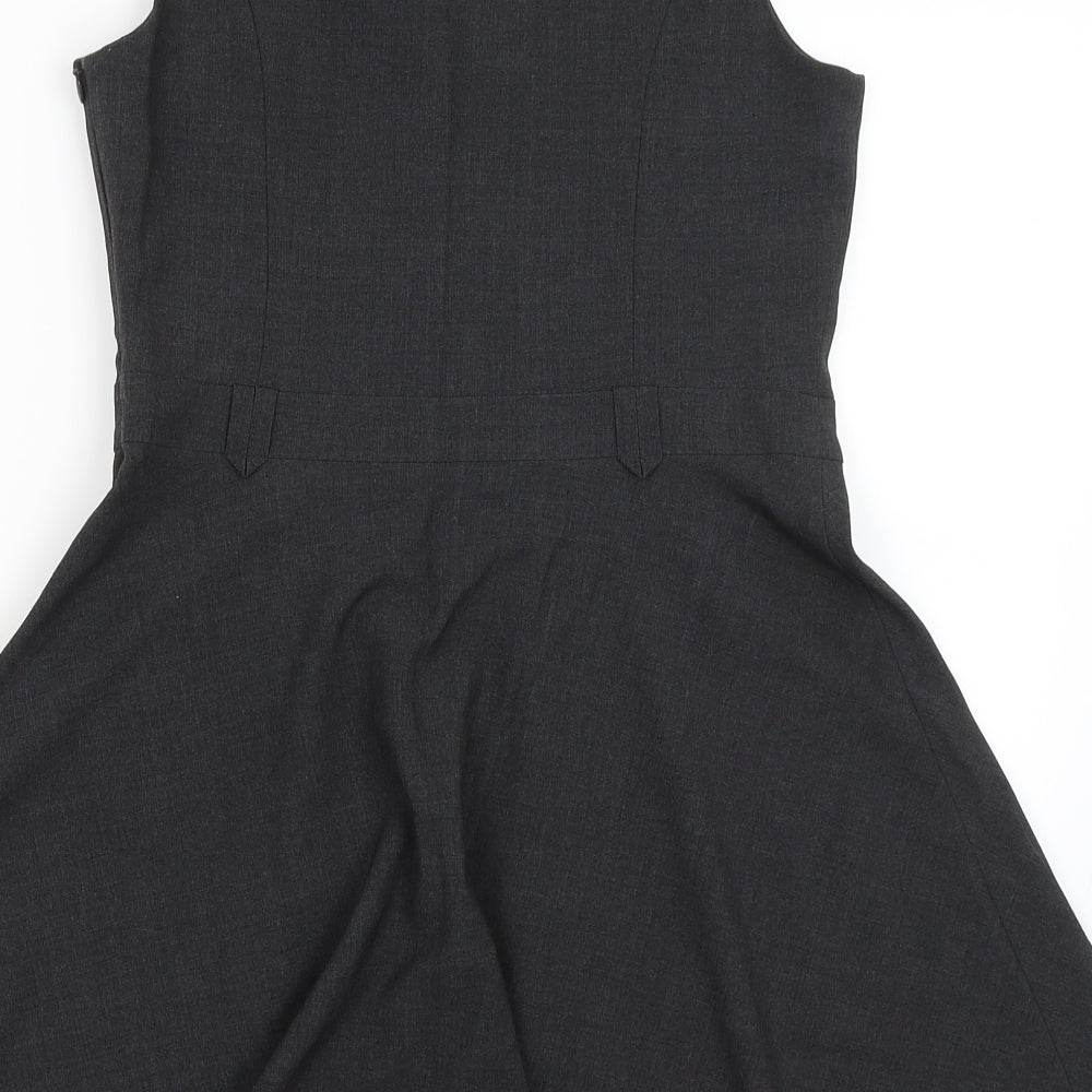 F&F Girls Grey   Fit & Flare  Size 10-11 Years
