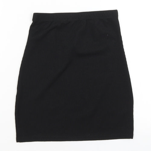 Boohoo Womens Black   Mini Skirt Size 8