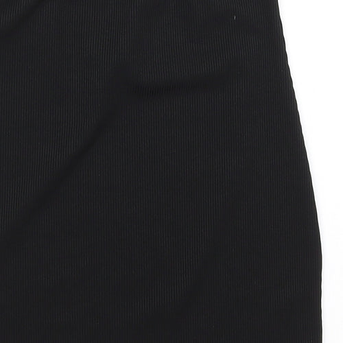 Boohoo Womens Black   Mini Skirt Size 8