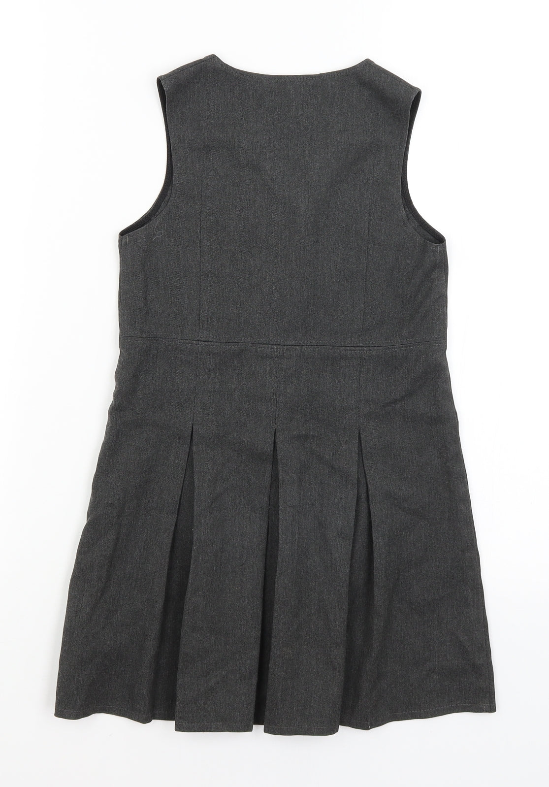 M&S Girls Grey   Fit & Flare  Size 5-6 Years
