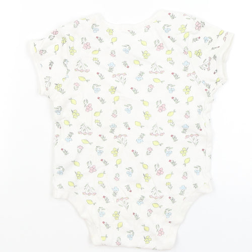 Primark Baby White Floral  Romper One-Piece Size 18-24 Months