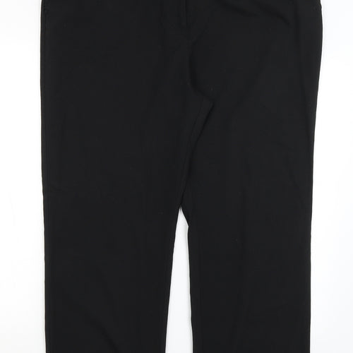 Tailored Womens Black   Dress Pants Trousers Size 20 L26.5 in