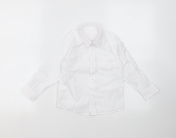 TU Boys White   Basic Button-Up Size 3 Years